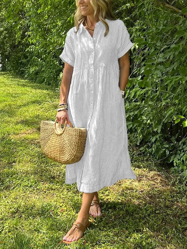 Barbara - Wygodna i codzienna maxi sukienka
