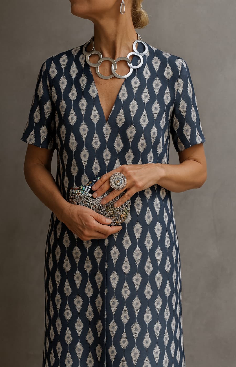 Angelika - Sukienka Codziennej Elegancji