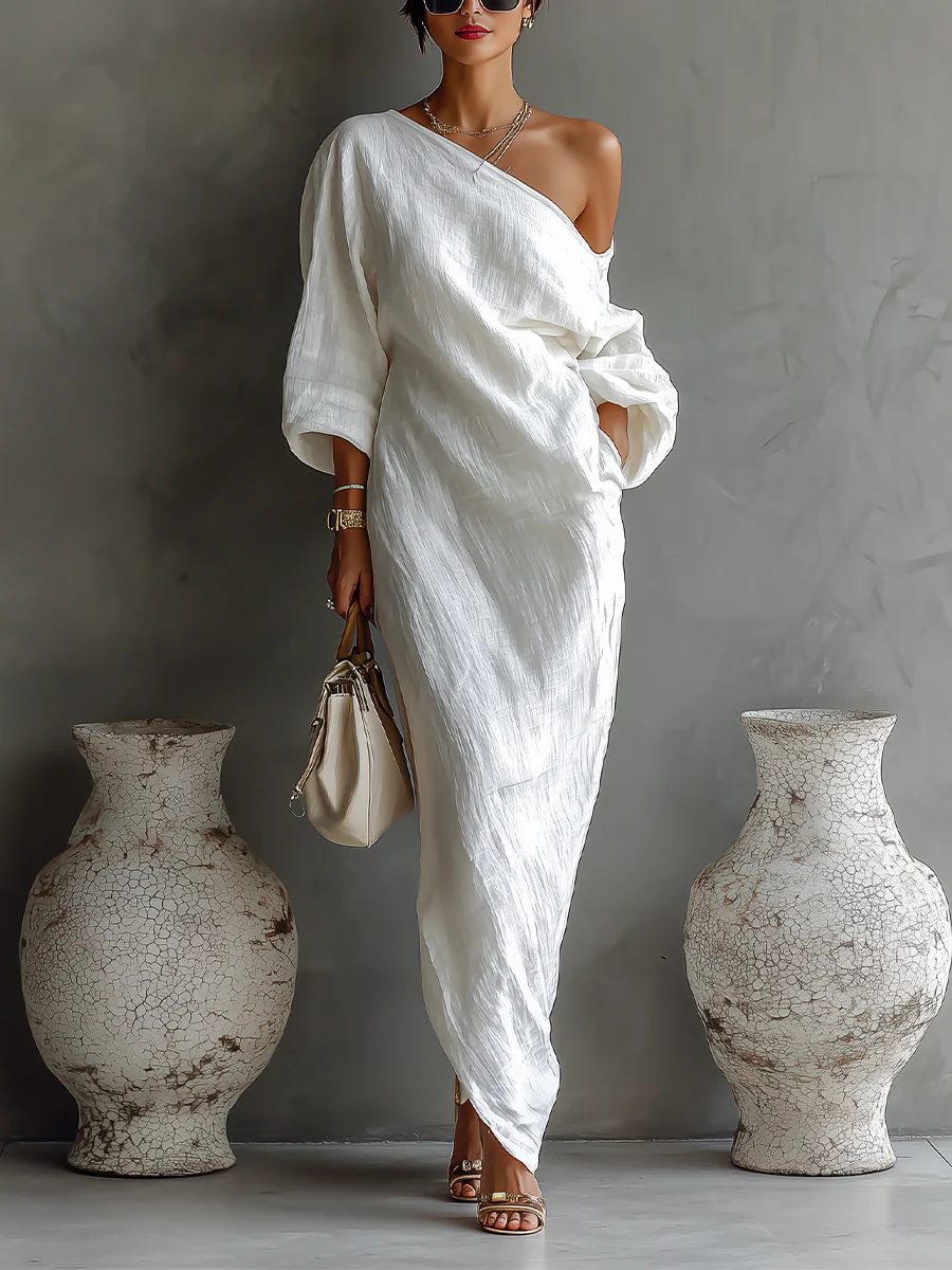 Paulina - Elegancka Sukienka Maxi